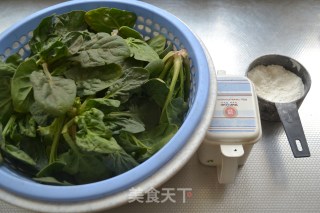 春季养生-【菜团子】（内附蒜泥辣椒汁）的做法步骤：1