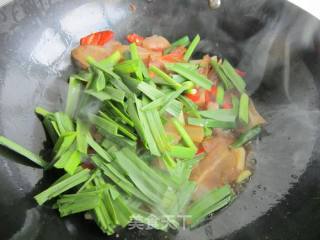 双椒炒腊肉的做法步骤：11