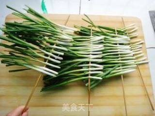 腐乳烤韭菜的做法步骤：2