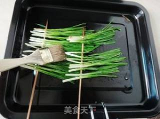 腐乳烤韭菜的做法步骤：6