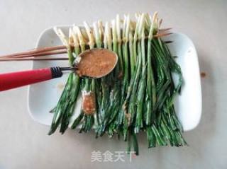 腐乳烤韭菜的做法步骤：7