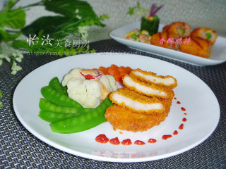 【香酥鸡排】简单也是美味的---适合年菜和宴请的简单菜肴的做法步骤：12
