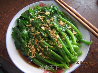 白灼菜心的做法步骤：7