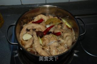 湘味爆炒肥肠的做法步骤：4