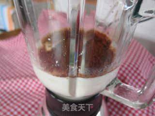 小朋友滴最爱##【香蕉可可果汁】的做法步骤：3