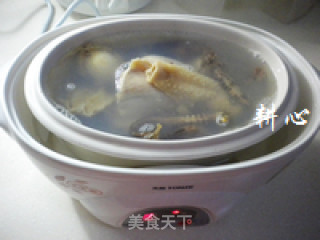 鲍鱼海马鸡汤的做法步骤：6