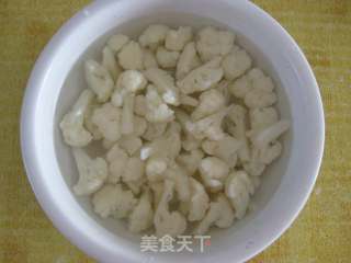 榨菜炒花菜的做法步骤：5