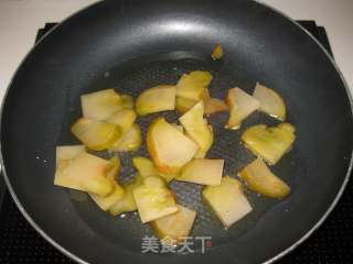 榨菜炒花菜的做法步骤：7