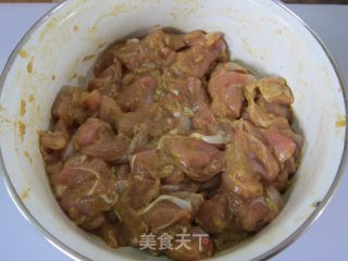 【提卡鸡】##【Chicken Tikka】的做法步骤：3