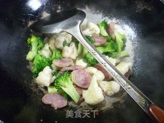 双花香肠的做法步骤：14