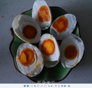 简单版自制红心咸鸡蛋的做法步骤：6