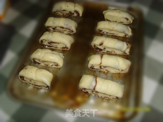 果仁豆沙酥的做法步骤：9