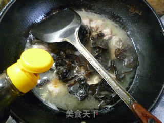 黑木耳猪肚烧排骨的做法步骤：14