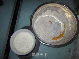 不太成功的——高级奶香吐司的做法步骤：1