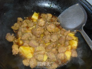 菠萝咕噜肉的做法步骤：6