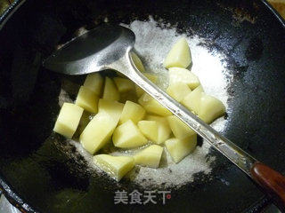 土豆烧佛手瓜的做法步骤：9