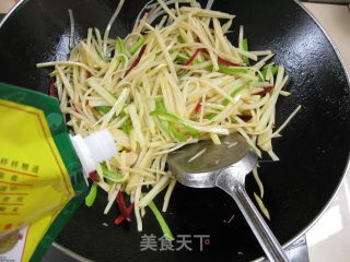 酸辣土豆丝的做法步骤：10