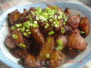 酱爆水萝卜的做法步骤：6