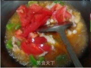 番茄肉片的做法步骤：6