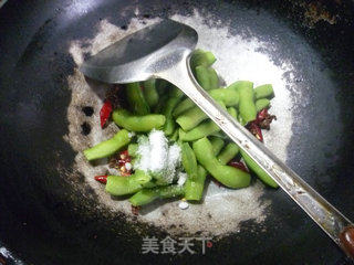 麻辣毛豆的做法步骤：10