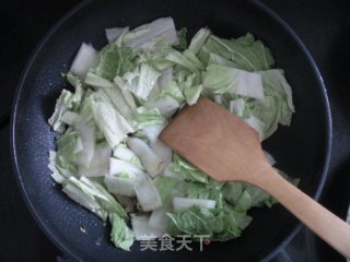 家常黑白菜的做法步骤：5