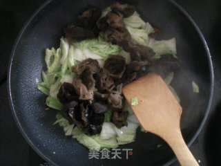 家常黑白菜的做法步骤：6
