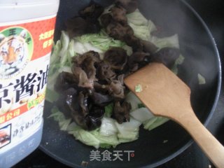 家常黑白菜的做法步骤：7