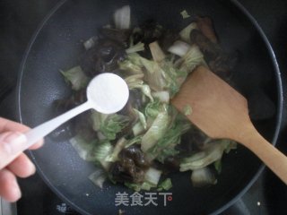 家常黑白菜的做法步骤：8