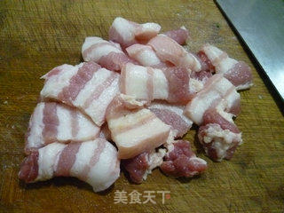 五花肉蒸萝卜干的做法步骤：4