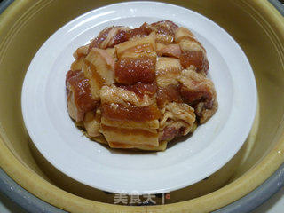 五花肉蒸萝卜干的做法步骤：14