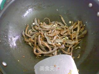 肚丝炒饼的做法步骤：5