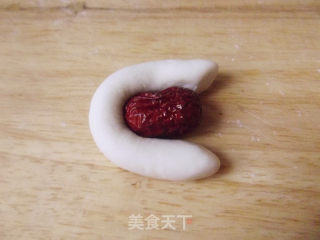 红枣馍的做法步骤：6
