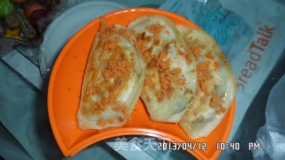 美好的周——给LG准备的宵夜是韭菜盒子配牛奶豆浆的做法步骤：7