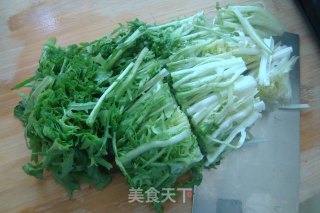 凉拌苦菊的做法步骤：1