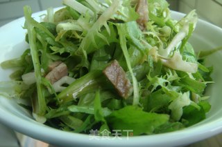 凉拌苦菊的做法步骤：5