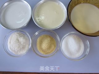 顺滑软糯の【鲜奶雪花糕】的做法步骤：1