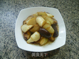 香菇烧茭白的做法步骤：14