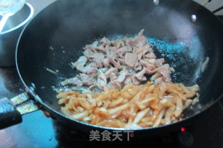 咸萝卜炒肉的做法步骤：5