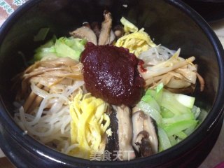 羊肉石锅拌饭的做法步骤：2