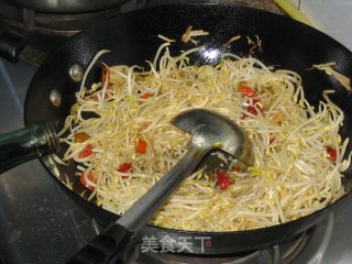 酸辣豆芽的做法步骤：4
