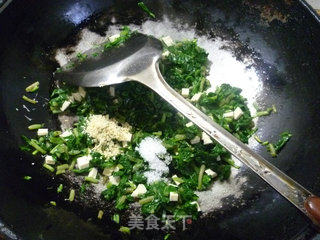 豆腐干炒马兰的做法步骤：11