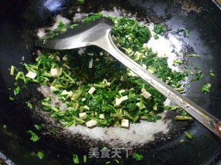 豆腐干炒马兰的做法步骤：12