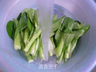 鹌鹑蛋烧菜芯的做法步骤：4