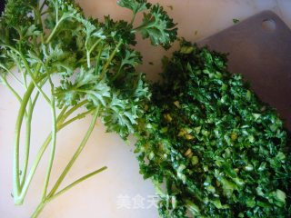 龙利鱼片配欧芹酱的做法步骤：1