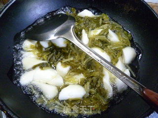 雪菜茭白的做法步骤：8