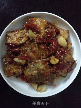 豆瓣烧带鱼的做法步骤：5