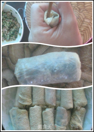 客家酿腐卷的做法步骤：7