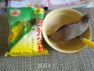 牛奶紫薯芋圆的做法步骤：1