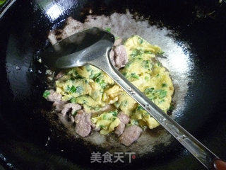 里脊肉炒韭蛋的做法步骤：10