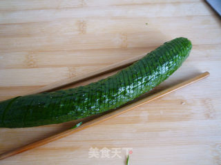 蓑衣黄瓜的做法步骤：3